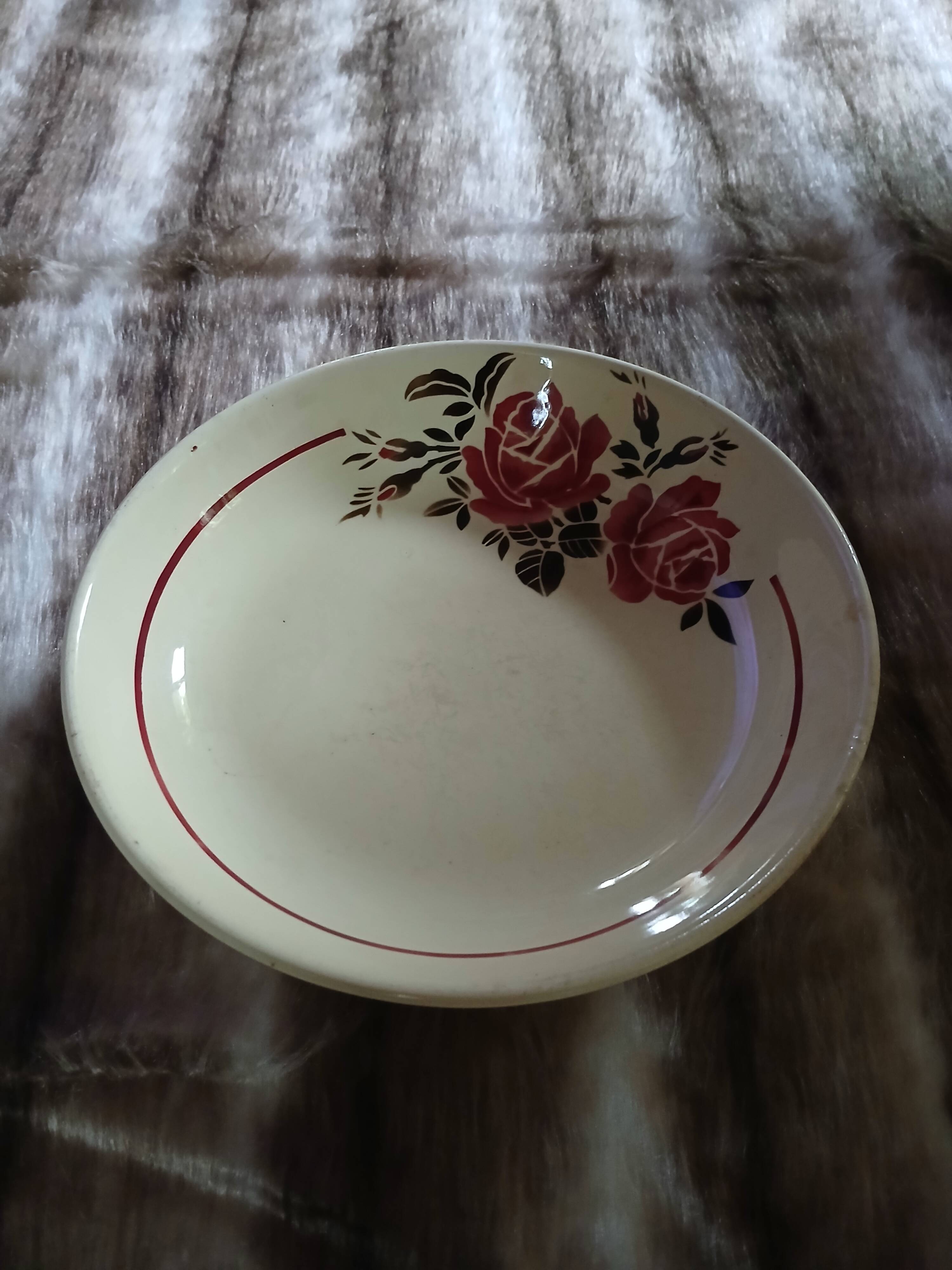 Plat/ compotier ancien Badonviller