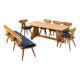 dining room set by Jacob Kielland Brandt for I. Christiansen - 1960s