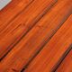 Vintage Wooden Bench with Storage Italiaans 1960