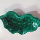 empty cup pocket leaf slip green ceramic vallauris made in france