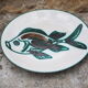 Robert Picaud's fish decoration plate - Vallauris
