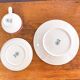 Trio, breakfast set, New Look, Kahla Volkstedt, Germany 1960s.