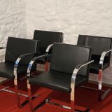 Lot de 2 fauteuils Alivar Brno de Ludwig Mies Van Der Rohe