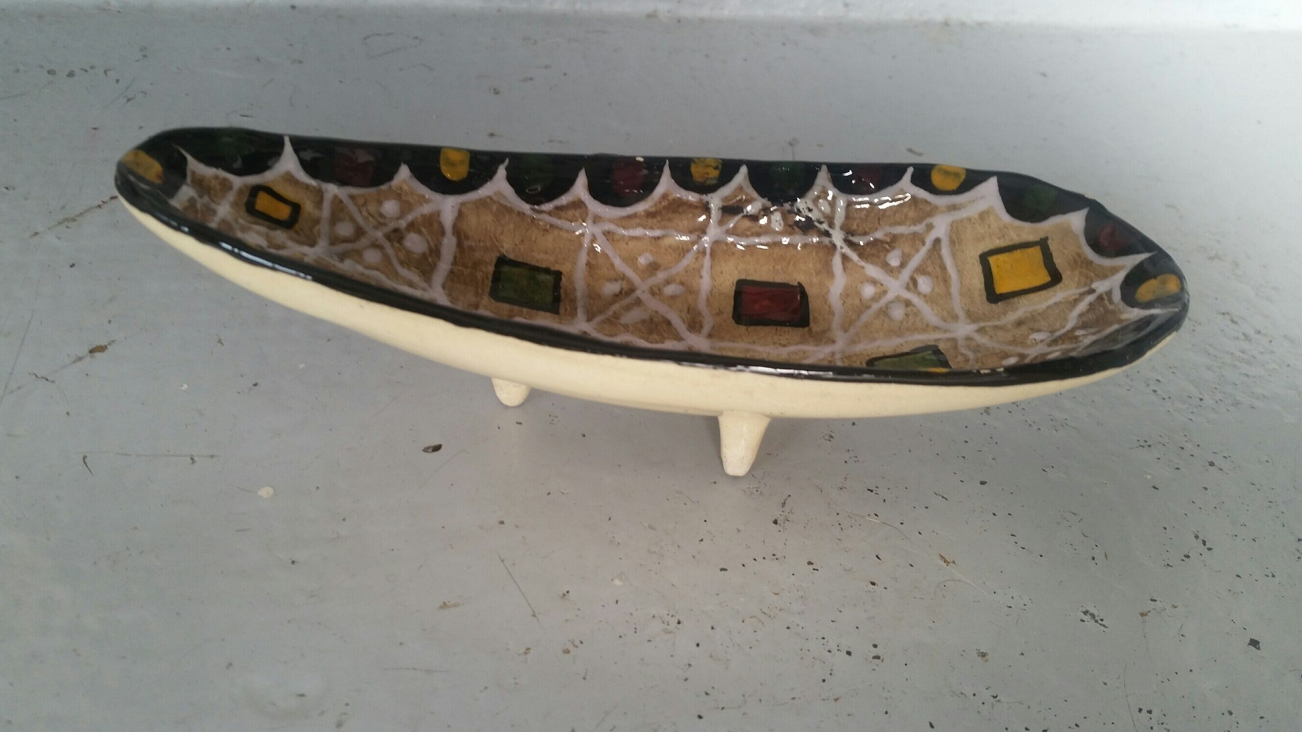 Pocket trays in ceramaic years 50-60