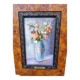 Colorful Flower Bouquet Oil on Canvas Still LIfe