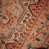 Handmade antique Persian Farahan rug 131cm x 204cm 1910s - 1B153