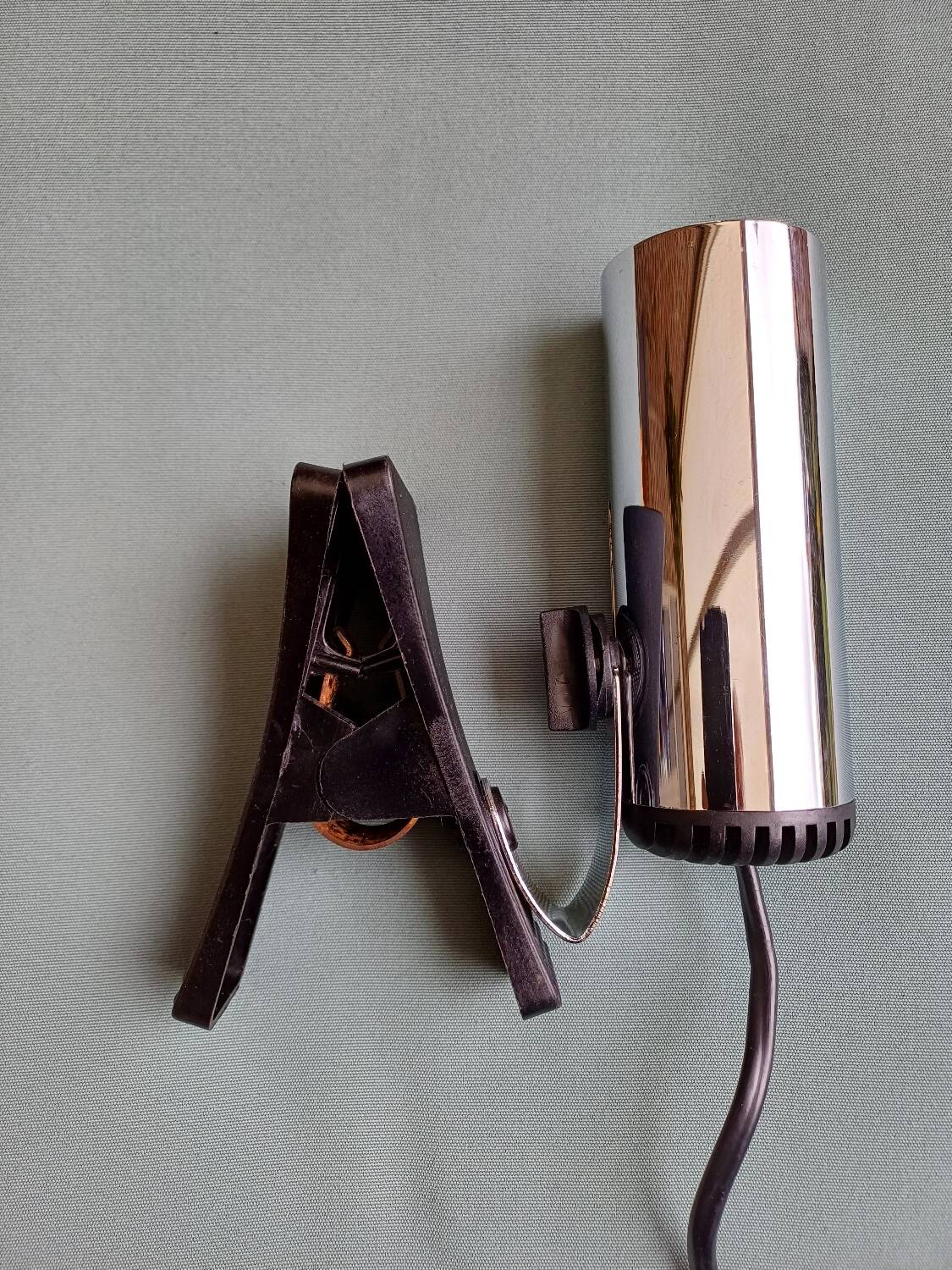 Vintage clip spotlight signed Targetti 70's