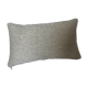 Two-sided cushion braided white black navy blue