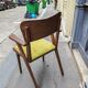 Fauteuil vintage pieds compas