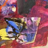 Very large contemporary canvas - thibaut de reimpré