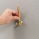 5 beautiful vintage coat hooks for your hallway, Denmark, estimated 1980s.