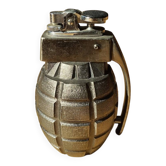 Vintage Table Lighter Grenade "Combat P.G.L." Japan 1950/60 - Complete