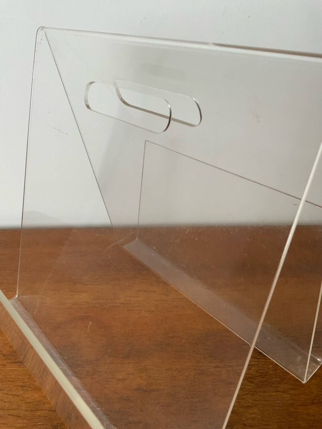 Vintage 70s newspaper rack