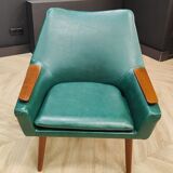 Two mid century armchairs 60