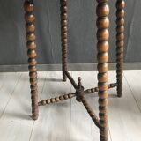 Antique English Side Table Bobbin