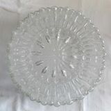 Round cleated vintage glass ceiling