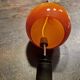Scandinavian suspension trio Holmegaard 1960, opal glass blown.