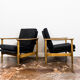 Pair of GFM 142 Armchairs by Edmund Homa, 1960s