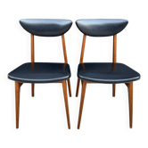 Chaises style scandinave années 60
