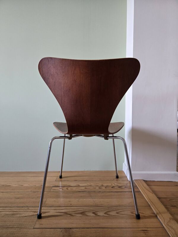 4 chaises Jacobsen série 7 de 1968 - Fritz Hansen