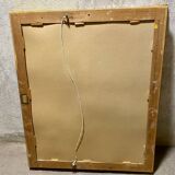 Old golden mirror