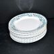 Moulin des Loups & Hamage set of 11 flat plates Ancient Athens in earthenware 1900
