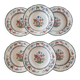 Set of 6 Copeland Spode English porcelain soup plates "Rose de