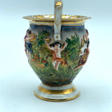 Miniature vase capodimonte
