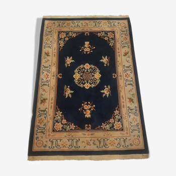 Chinese carpet 100% wool 141x208cm