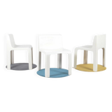 Set of 3 OZOO 600 chairs by Marc Berthier  1970s