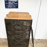 Wood metal furniture 1950