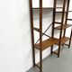 XXL Modernist Library in Solid Pine – 1950s Design – L164 cm