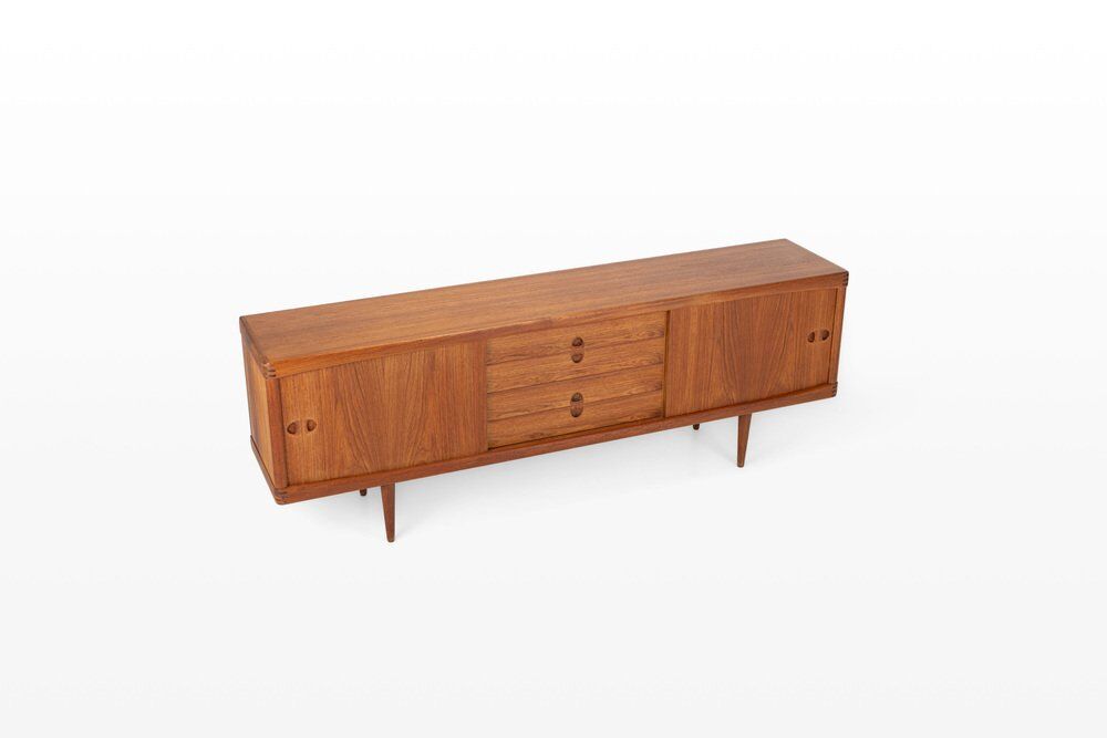 Danish teak sideboard by Henry W. Klein for Bramin, Denmark, 1960s