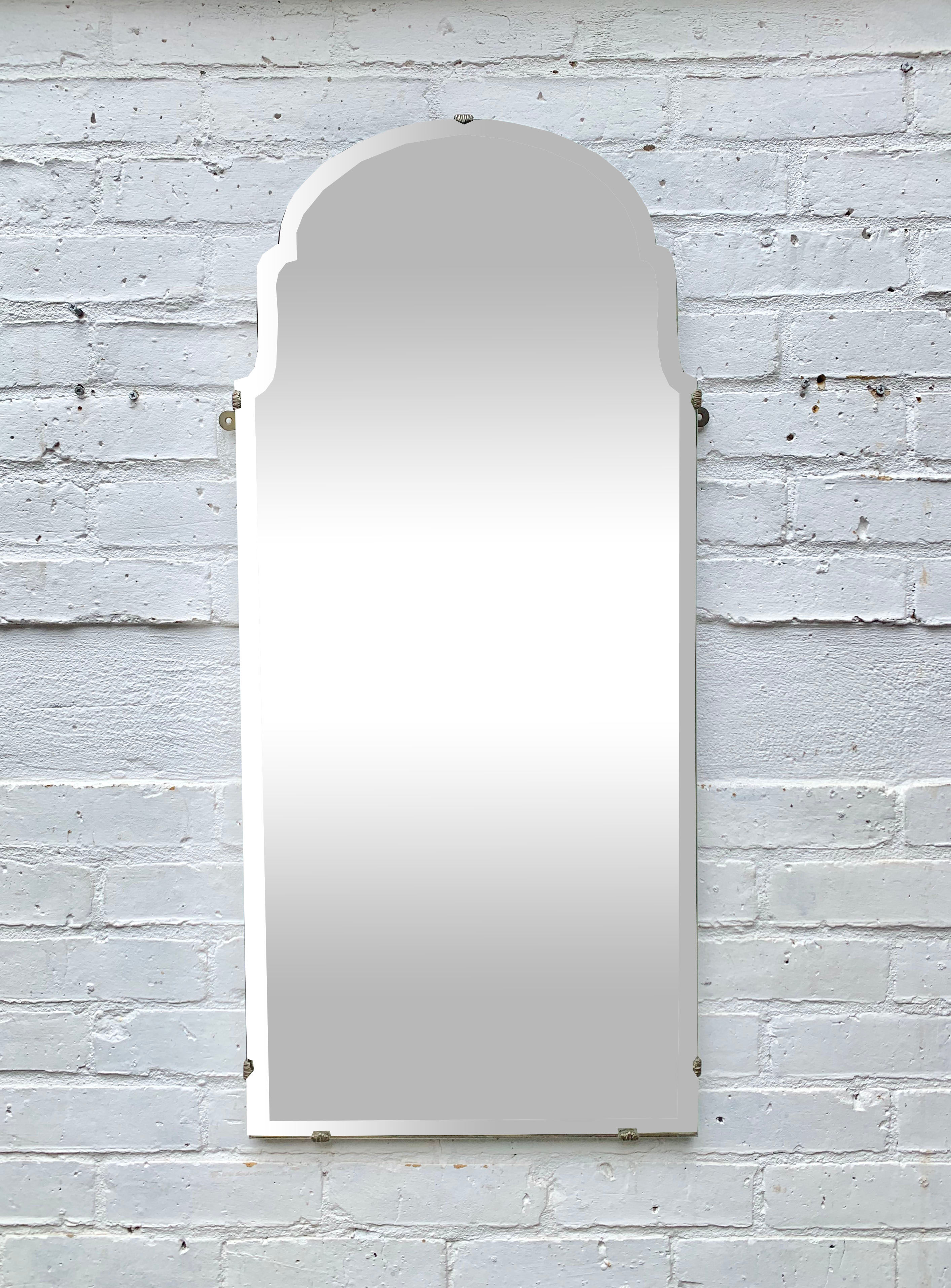 Wall mirror queen anne style