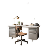 Vintage metal desk from the 1940s/50s.