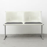 Fiberglass bench by Friso Kramer for Wilkhahn 1967