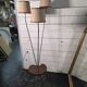 1950s/60s tripod floor lamp with 3 lights.