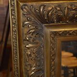 Golden mirror - 158x118cm