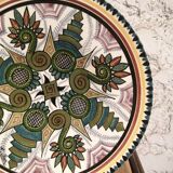 Decorative plate signed Maurice Fouillen.