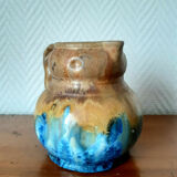 Sandstone pitcher by Méténier circa 1930