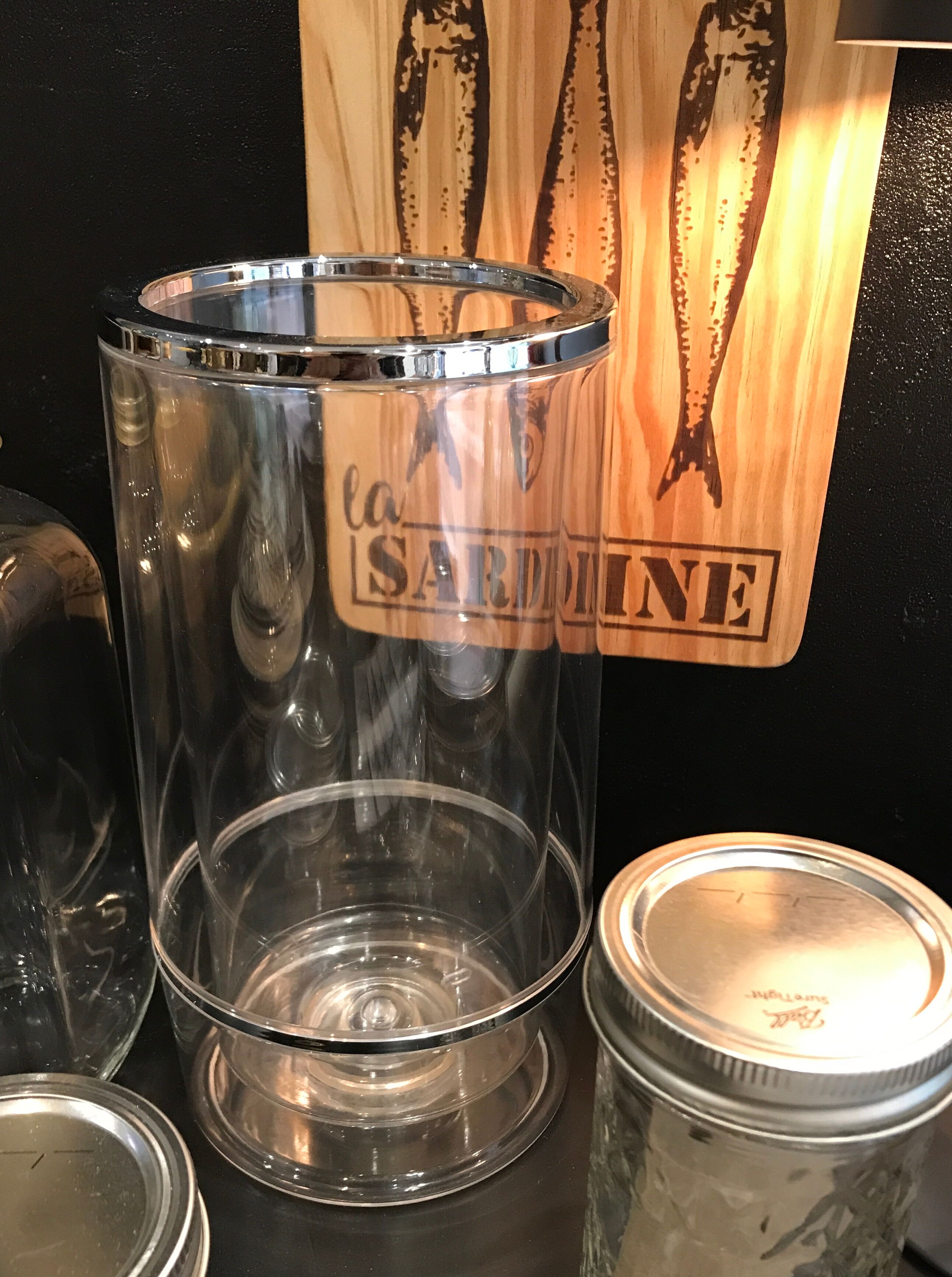 Vintage plastic bottle holder