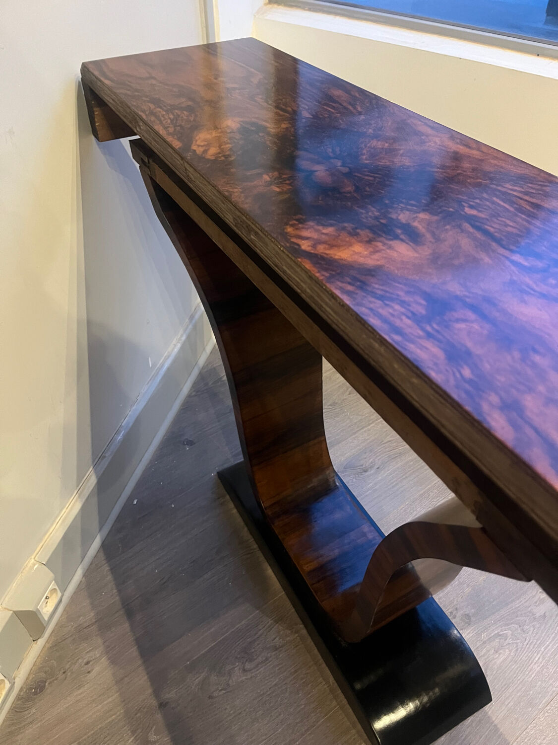 Art Deco pair of consoles