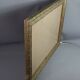 Frame wood & stucco patinated Art Nouveau 58,5x46,5 foliage 50x38,5 cm SB