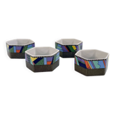 4 Bols Metropol de Barbara Brenner pour Rosenthal, 1990