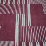 Original Rare Modernist Abstract Geometric Carpet by Antonín Kybal, 1948