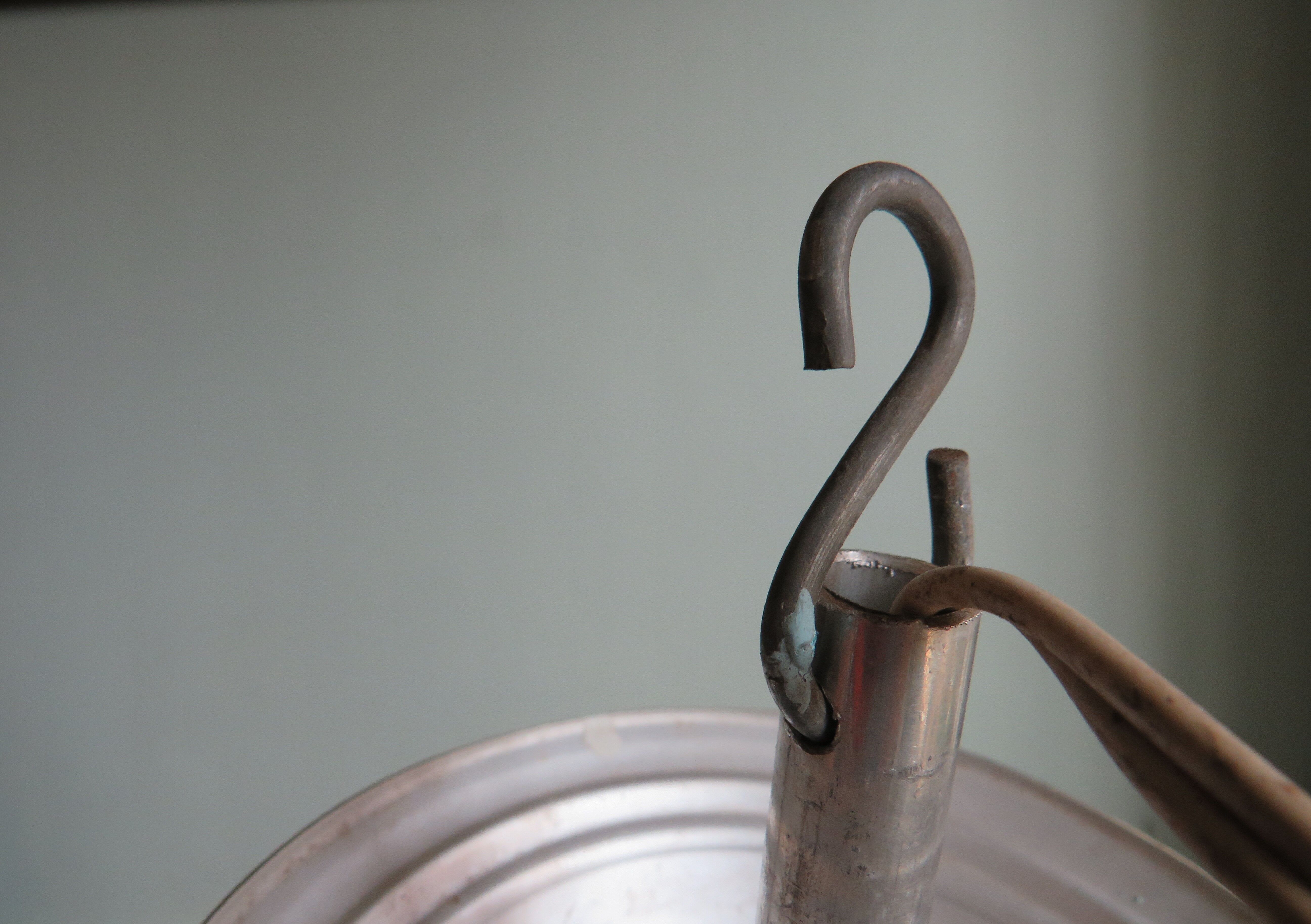 Vintage suspension lamp, Van Haute Belgium 1960