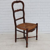 6 pcs, Original Danish country style chairs, 50s