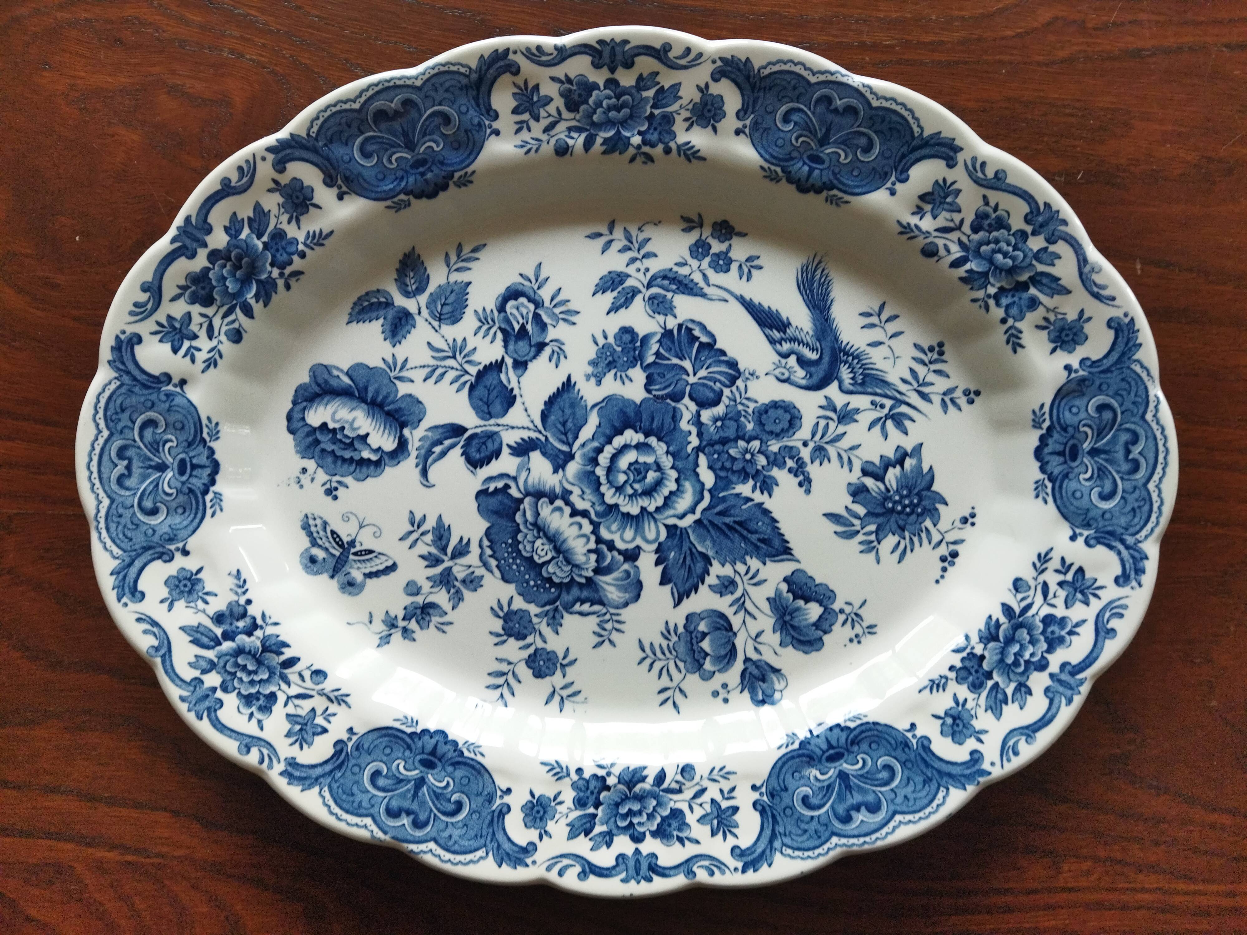 English oval dish "Windsor" Ridgway