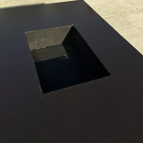 Coffee table bar by Willy Rizzo