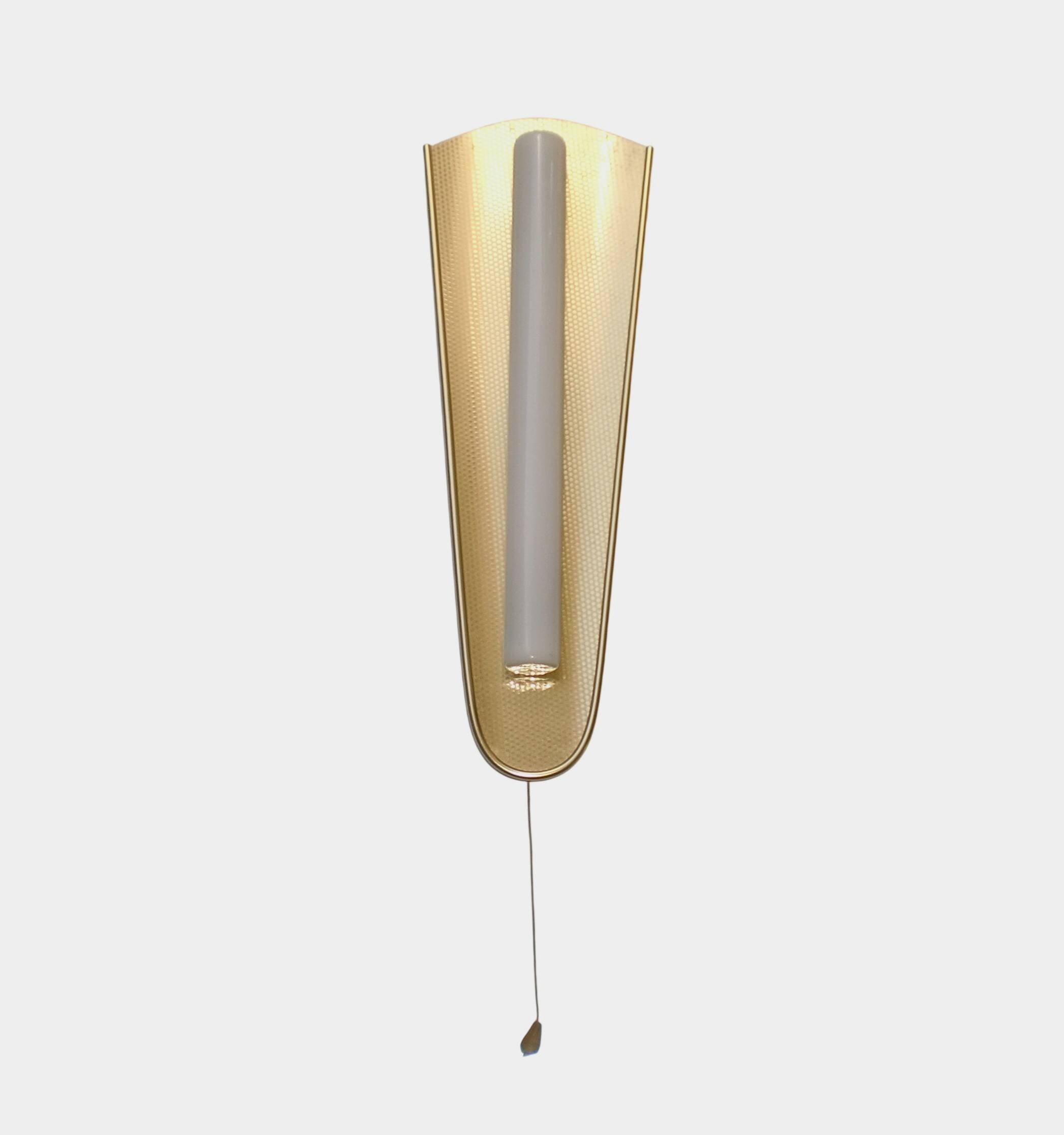 Vintage ERCO Cinema / Theater Wall Lamp, 1960s Linestra MCM Sconce
